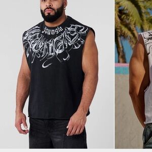 YoungLA Scripted cutoff tank